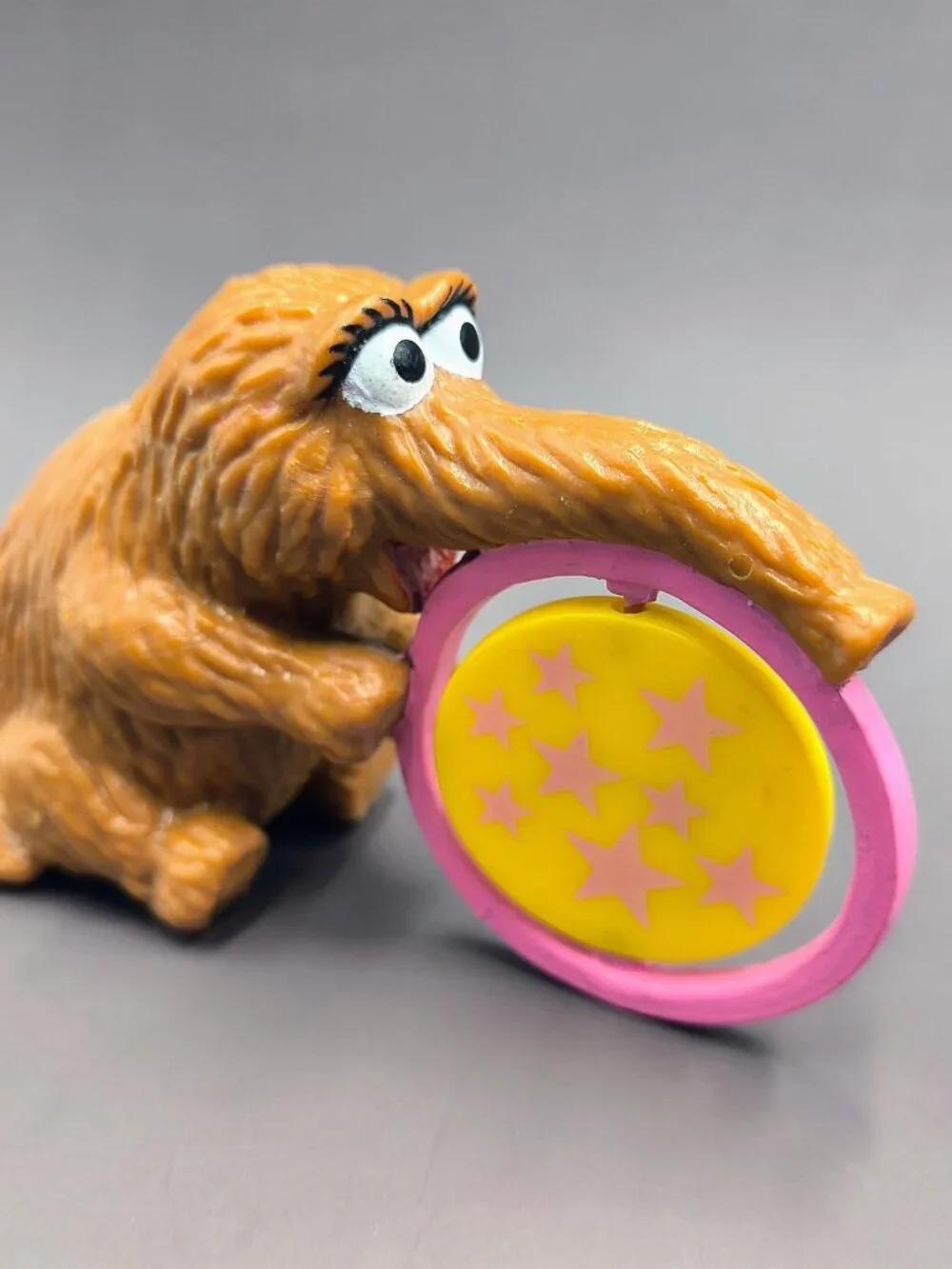 Sesame Street Snuffy Mr Snuffleupagus Age 8 Cake Topper - Spinning Number Figure